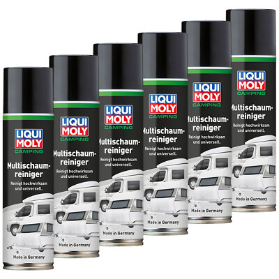 Camping Multischaumreiniger Innen und Außenbereich 21812 Liqui Moly 6 X 300 ml