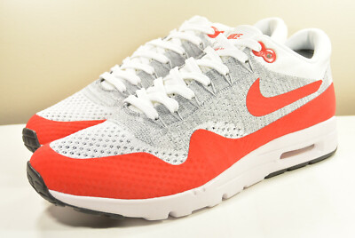 DS NIKE 2016 AIR MAX 1 FLYKNIT 843387 101 UNIVERSITY RED WMN 10 / MEN 8.5  FORCE
