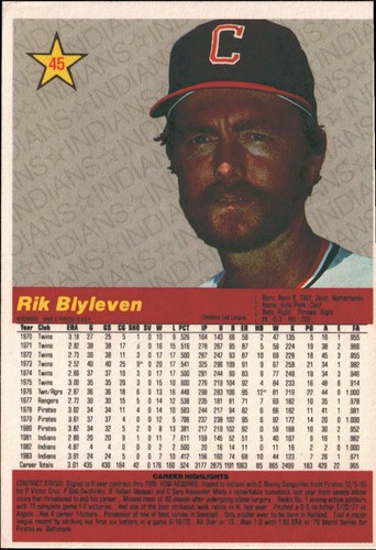 1984 Donruss Jumbo Baseball Cards (pick a card) - Picture 15 of 45