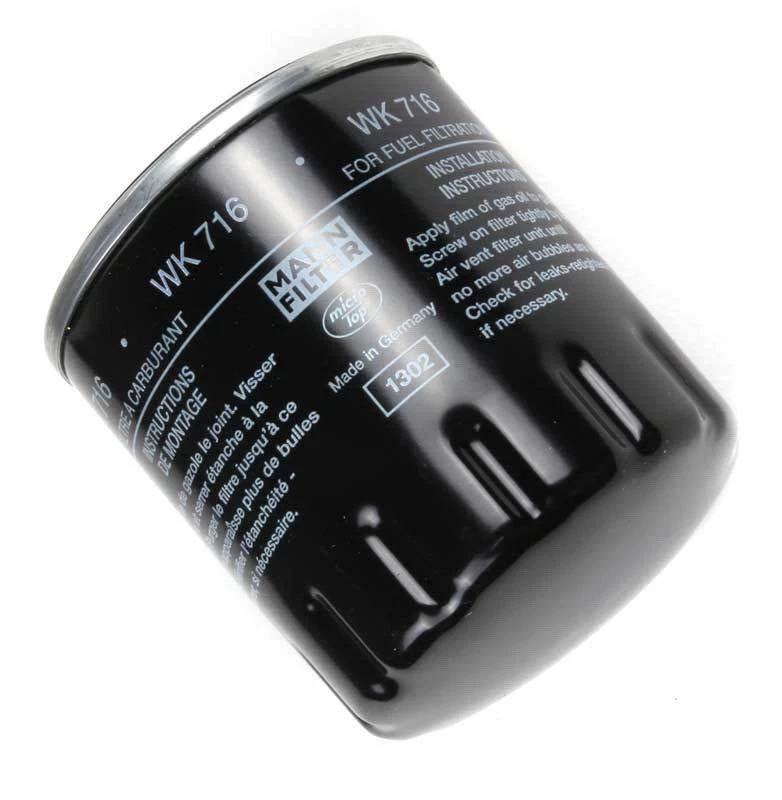 Filtro de combustível WK716 Mann para Mercedes Benz W123 W126 240D 300CD 300D 300SD 300TD - Imagem 2 de 3