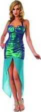 Rubie's costume Co Women's Sea Siren Costume, Blue, XS