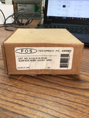 FOS 6114L-0-15-120-60 SURFACE HORN 120V (TA43MS)
