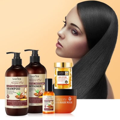 SADOER Nut Essence Oil Nourishing Hair Care Anti Frizz Smooth Repair Haarpflege