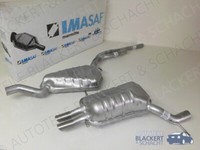 Imasaf Auspuff Ab Kat für Audi A4 B5 V6 Quattro 2.8 128KW 1995-1997|Msd+Esd+Zub.