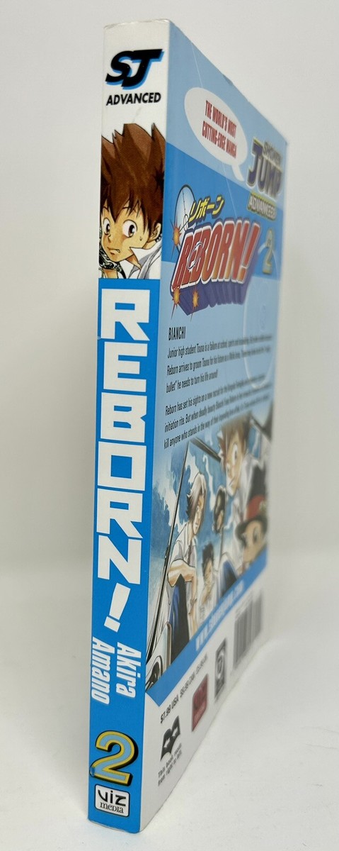 Reborn! Vol. 2 Manga English - Akira Amano Shonen Jump Advance | eBay
