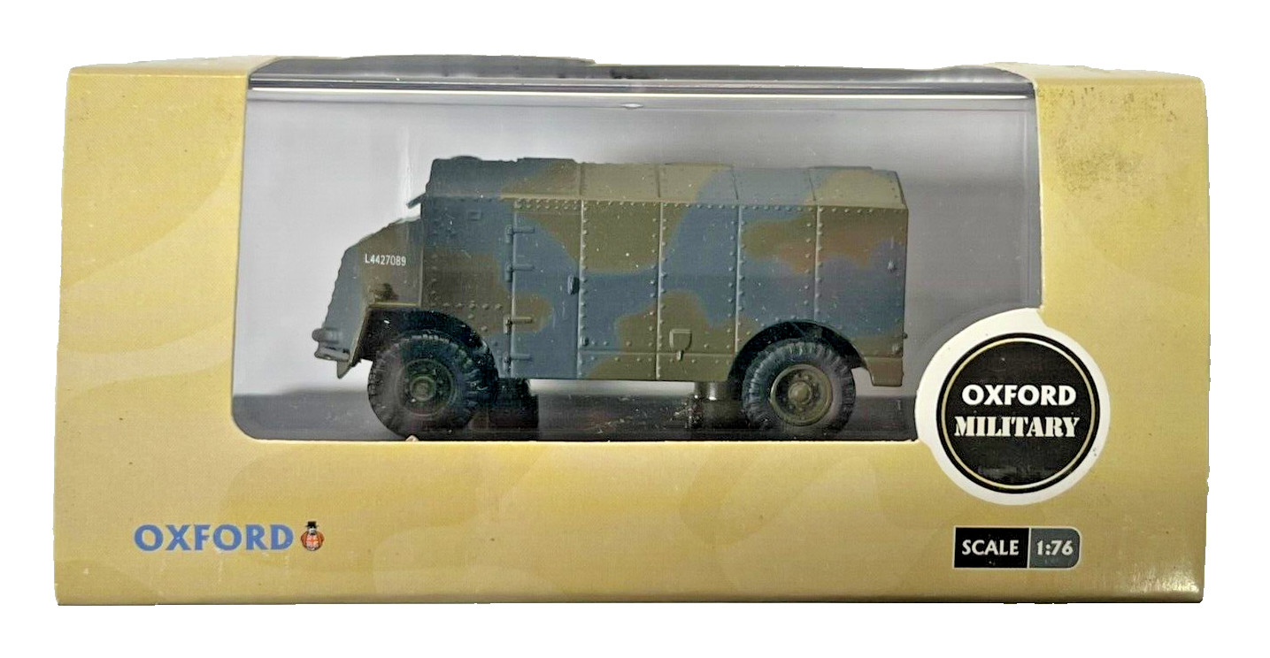 Oxford 1:76 Scale 1940's British Army Armoured Command Vehicle 76DOR001