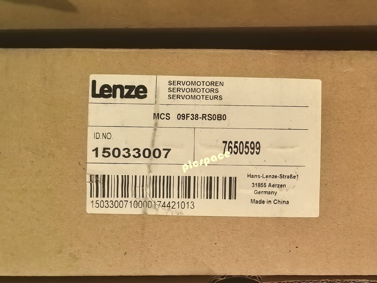 LENZE MCS09F38-RS0B0-A14N-ST brand new servo motor MCS09F38-RS0B0