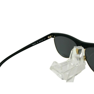 BOB SDRUNK LIZZIE (01) BLACK / GOLD 57 X 17 SUNGLASS FRAMES EYEWEAR Lizzie Sunglasses – Clare V main image 3