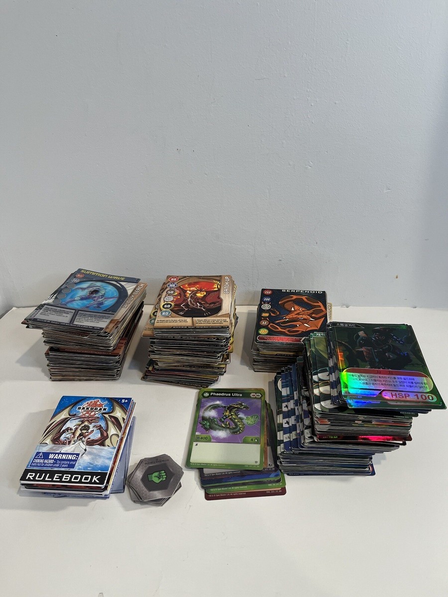 Bakugan Battle Brawlers Random Lot of 4 and 4 Cards BUY 3