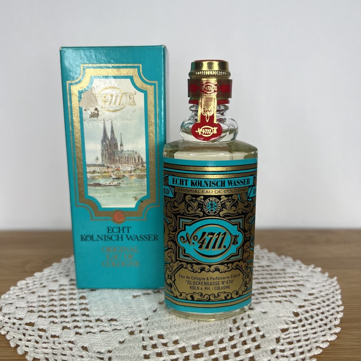 Echt Kolnisch Wasser Sealed No 4711 Original EAU DE COLOGNE Splash