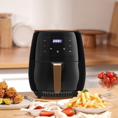 6L Air Fryer Digital Touch Screen 2400W Kitchen Oven Oil Free Low Fat  Healthy UK - Main Image