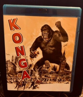 VINTAGE KL STUDIO KINO LORBER KONGA  BLU-RAY OOP LIKE NEW!