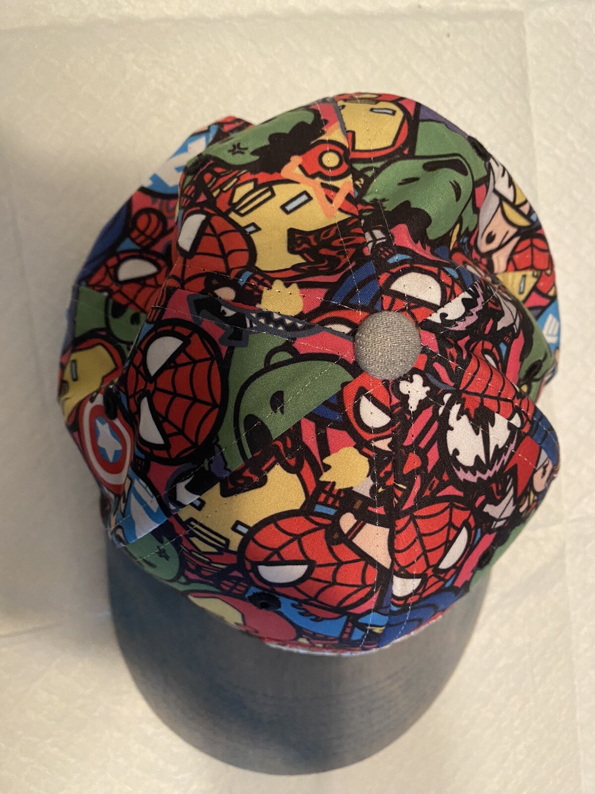 Marvel strapback hat. super hero. cap. multicolor… - image 3