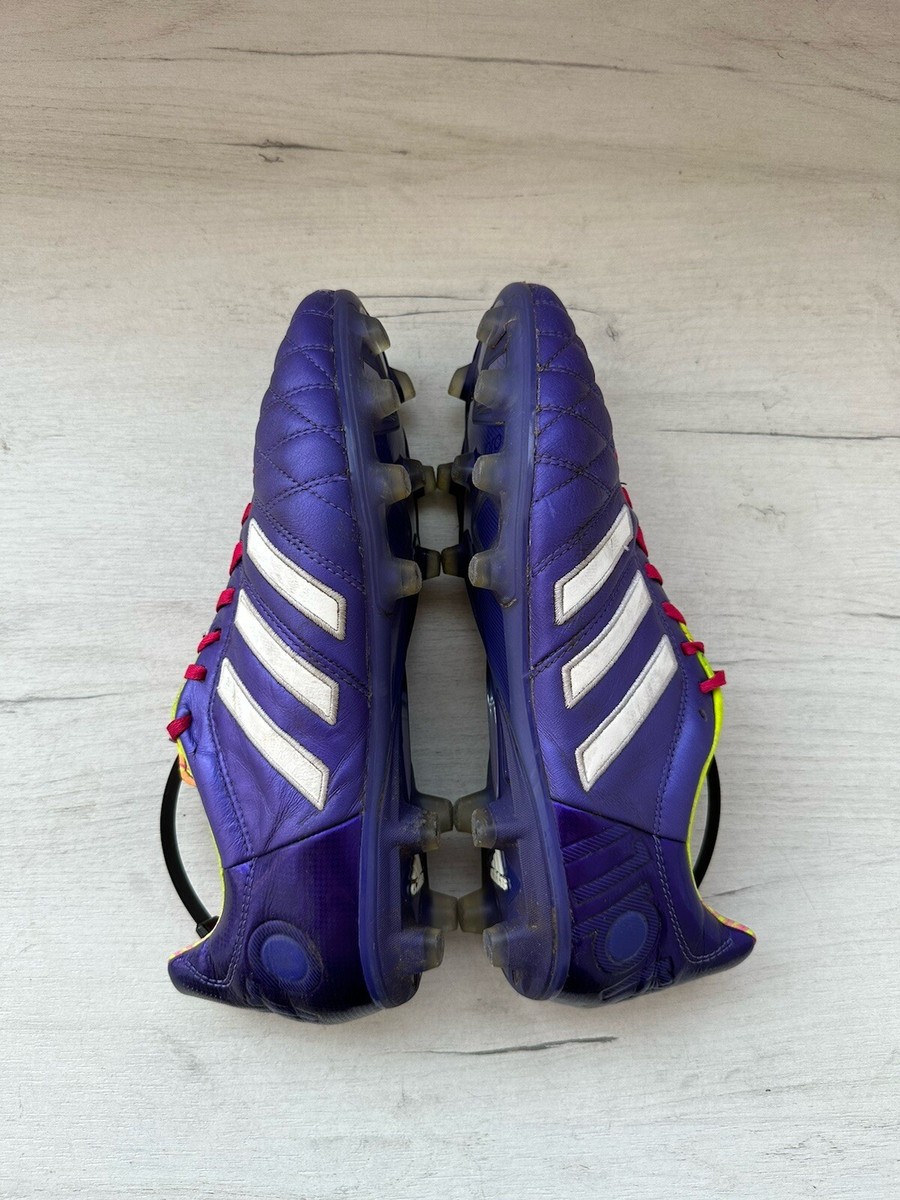 Adidas 11Pro FG Purple Football Soccer Cleats Boots US9 1/2 UK9