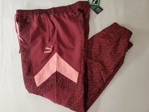 puma burgundy pants