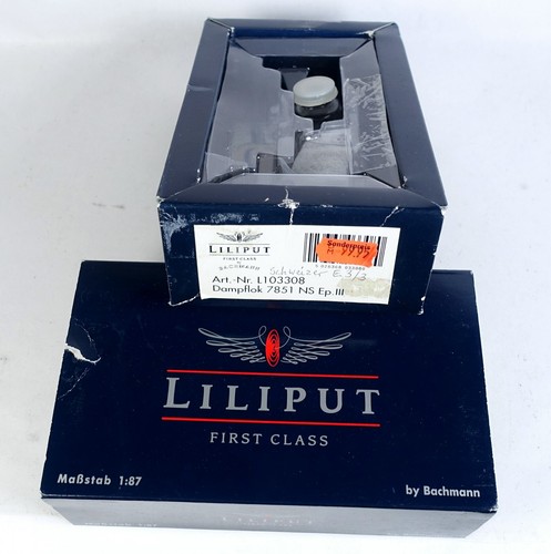 Liliput L 103308 LEERKARTON Dampflok BR 7851 NS Spur H0 OVP HO Leerverpackung | Zustand: Gebraucht