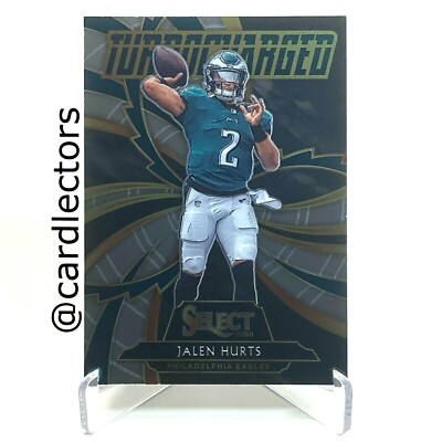 2020 Panini Select JALEN HURTS Turbocharged Base Rookie Insert #T25 PHI EAGLES