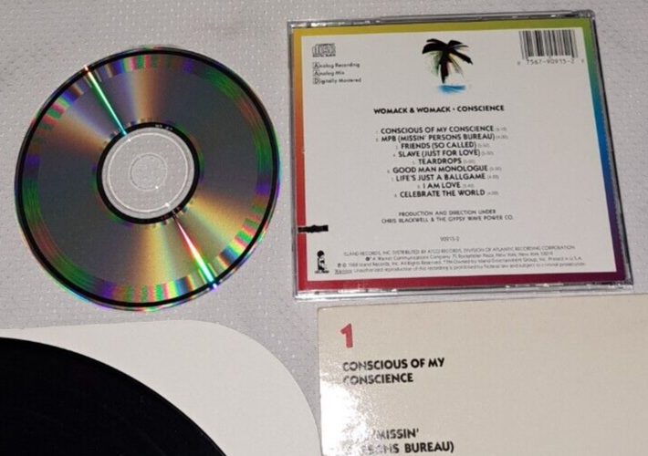 Womack & Womack Conscience レコード WOMACK & WOMACK - Conscience