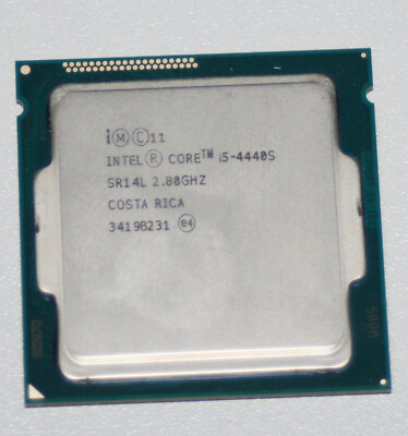 Intel i5-4440S SR14L,  2.80GHz, 4x Core Sockel LGA 1150 mit Wärmeleitpaste