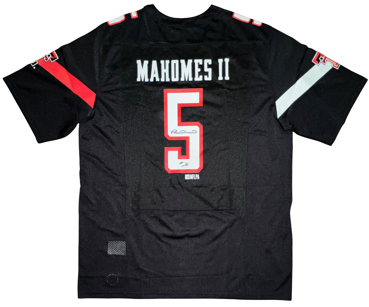 PATRICK MAHOMES II SIGNED TEXAS TECH RED RAIDERS #5 UNDER ARMOUR