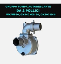 Ricambio Gruppo pompa 2 pollici 50 mm per WP 20 Motore GX160 GX200 Autodescante