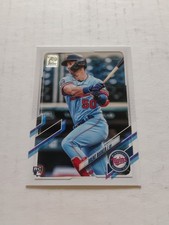 2021 Topps #480 Brent Rooker, Minnesota Twins (RC) - Base Rookie Card. rookie card picture