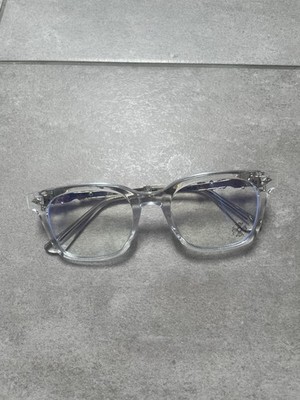 Clear Chrome Hearts Glasses 