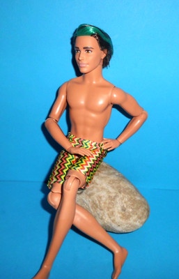 %***Barbie Fashionistas Ken*Hand-Arm-Bein-Gelenke*Gesträhnte Haare***%