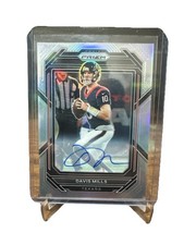 2022 Panini Prizm Football Davis Mills Auto Silver Prizm Refractor