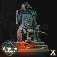 Rat King miniature - DnD miniatures - Role Playing Game - Tabletop Miniature -