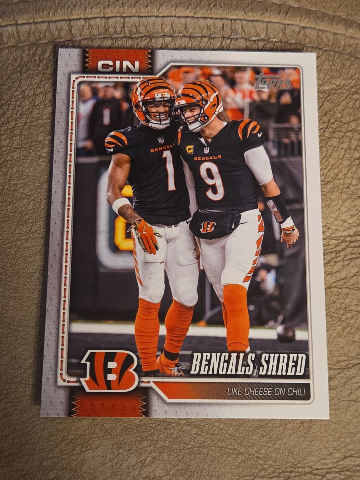 JOE BURROW JA'MARR CHASE 2026 Topps Football #293 Cincinnati Bengals
