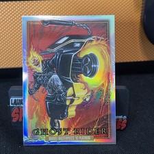 2024 Skybox Marvel Masterpieces '92 Platinum #37 Ghost Rider Rainbow