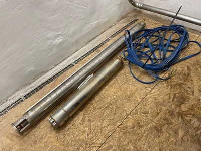 Ebara Tiefbrunnenpumpe 4 Zoll 400V + Motor