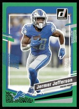 2023 Donruss #100 Jermar Jefferson Press Proof Green