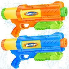Super Water Gun for Kids Adults: 2 Pack - 1200CC Water Toy Gun Super Water Squir
