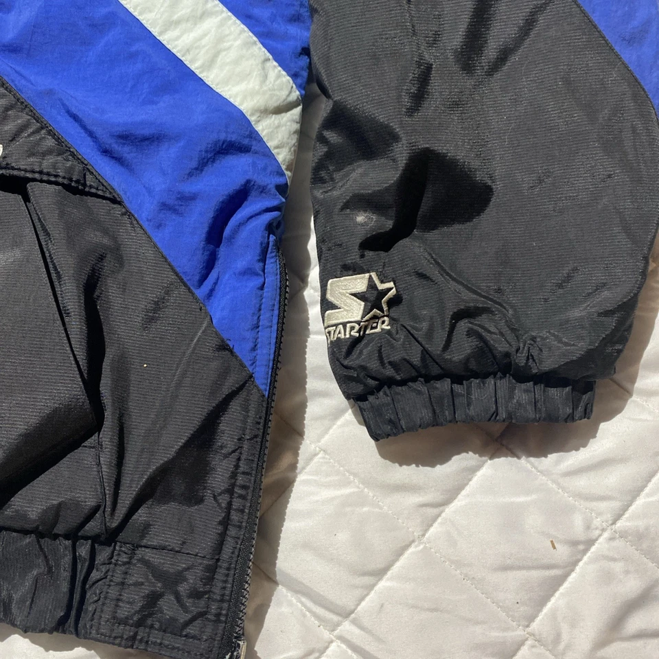 Vtg Orlando Magic 1/4 Zip Starter Pullover Jacket Size Medium Great Condition!!! - Image 4 of 4