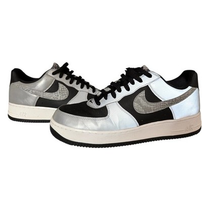 Nike Air Force 1 B Low Silver Snake 2021 DJ6033-001 Men s Size 12.5