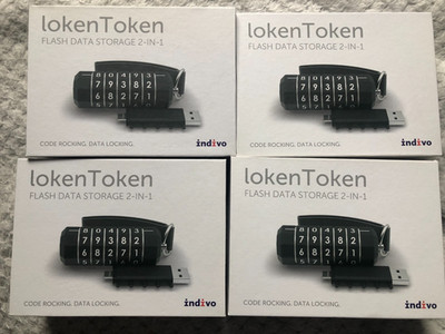 Restposten 4 LokenToken USB Stick Typ-C 32 Gb USB 3.0 schwarz