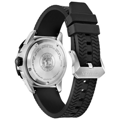 Citizen Promaster GMT Diver Eco-Drive Black Strap Men's Watch 43MM
