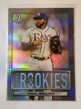 Vidal Brujan Renowned Rookies Foil Insert 2022 Topps Bowman Platinum Baseball