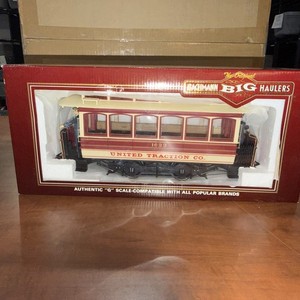 鉄道模型 Bachmann Big Haulers United Traction Co. Bachmann Trolley G Scale | eBay