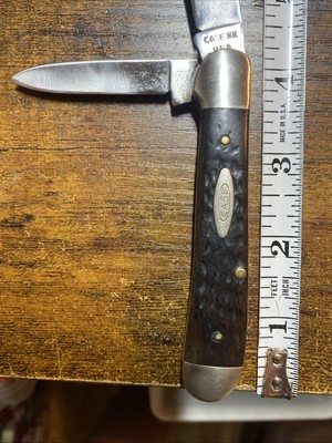 CASE XX 6249 2 Blade Dark Bone Copperhead Knife 1978 2 Dot Rare | eBay