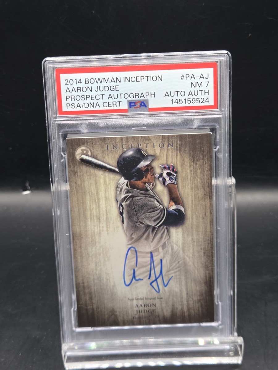 2014 Bowman Inception - Prospect Autographs Aaron Judge #PA-AJ (AU