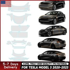 For Tesla Model 3 2017-2023 Paint Protection Film TPU PPF Pre-Cut Kit