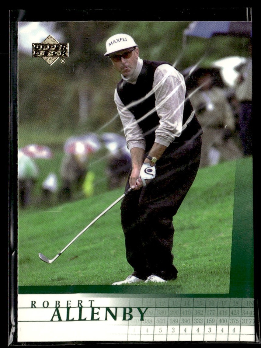 2001 Upper Deck Robert Allenby Rookie #37