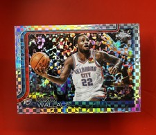 2025-26 Topps Chrome Cason Wallace X Fractor #191 Oklahoma City Thunder