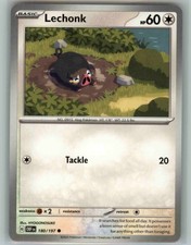 Lechonk 180/197 Common Obsidian Flames Pokemon HP