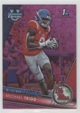 2023 Bowman U Chrome Fuchsia Mini-Diamond Refractor /150 Michael Trigg #128 0o4t