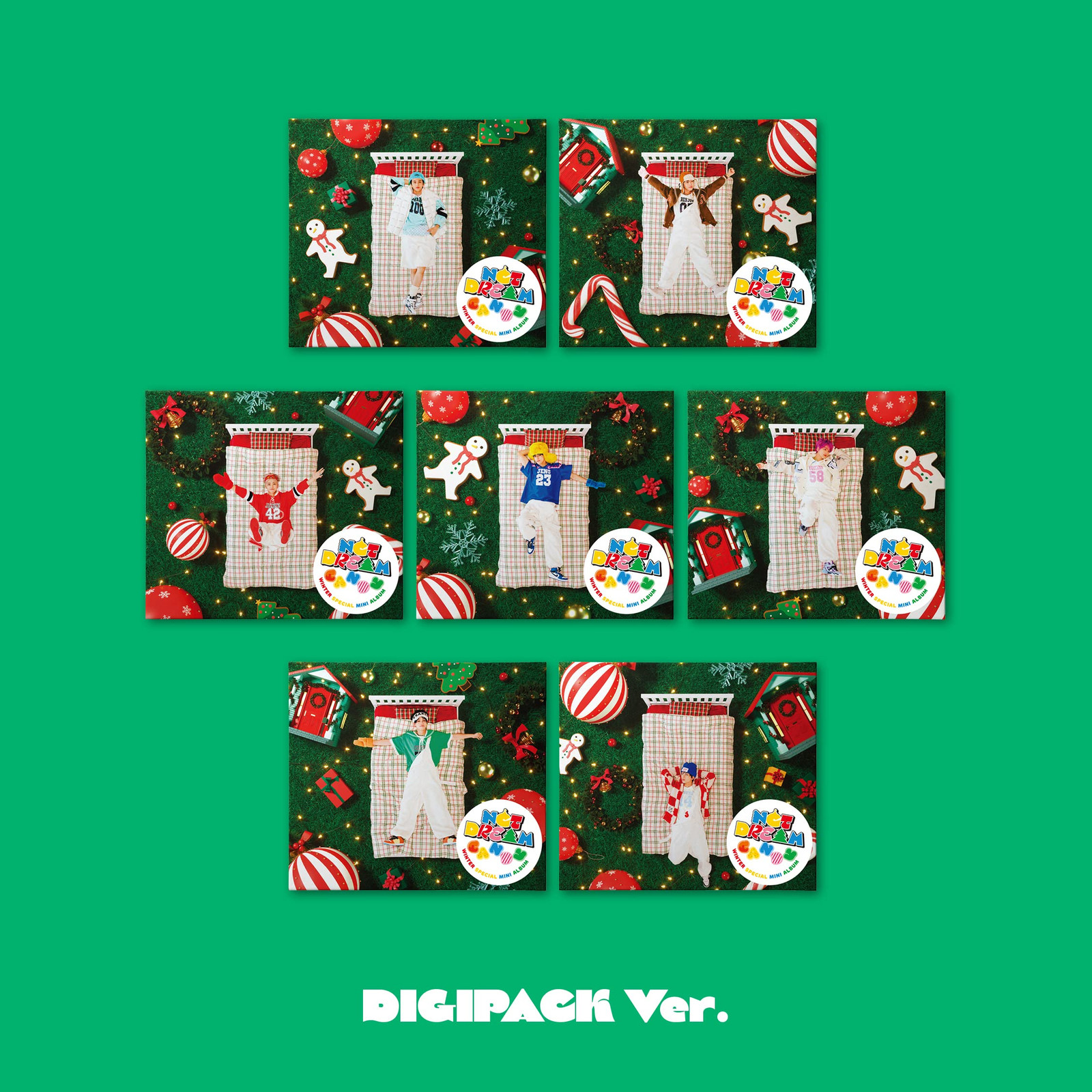 Nct Dream Candy - Winter Special Mini Album Version - Random Cover (CD)