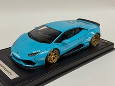 1/18 MR Collection Lamborghini Huracan Liberty walk Baby Blue Alcantara #116
